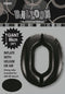 Black "0" Numeral Foil Balloon 86cm (34")